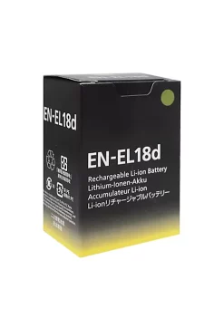 Nikon EN-EL18d Rechargeable Lithium-Ion Battery (10.8V, 3300mAh) -Nikon store online Belk 866
