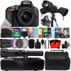 Nikon D5600 24.2mp Dslr Camera + 18-55mm + 650-1300mm Lens + 2x Converter + T-mount + Filter Kit + 8gb Memory Card + Card Holder + Reader + Lens Pen + Dust Blower + Editing Software Bundle + Camera & Lens Case + 100 Lens Tissue + Raincover + 3pc Cleaning