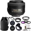 Nikon Af-s Dx Nikkor 35mm F/1.8g Lens With Accessories For Digital Slr Cameras -Nikon store online Belk 901