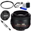 Nikon Af-s Dx Nikkor 35mm F/1.8g Lens With Accessory Bundle For Digital Slr Cameras -Nikon store online Belk 932