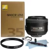 Nikon Af-s Dx Nikkor 35mm F/1.8g Lens With Accessories For D3300 , D3400 , D5300 And D5500 -Nikon store online Belk 942
