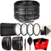 Nikon Af Nikkor 50mm F/1.8d Lens For D7000 , D7100 , D7200 And D7500 With Accessories 2 Nikon Af Nikkor 50mm F/1.8d Lens For D7000 , D7100 , D7200 And D7500 With Accessories -Nikon store online Belk 962