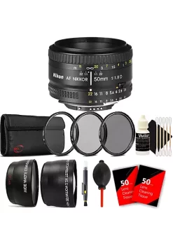 Nikon Af Nikkor 50mm F/1.8d Lens For D7000 , D7100 , D7200 And D7500 With Accessory Bundle 13 Nikon Af Nikkor 50mm F/1.8d Lens For D7000 , D7100 , D7200 And D7500 With Accessory Bundle -Nikon store online Belk 973