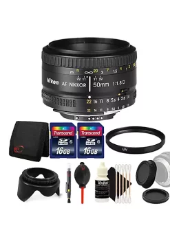 Nikon Af Nikkor 50mm F/1.8d Lens For Dslr Cameras And Accessory Bundle 13 Nikon Af Nikkor 50mm F/1.8d Lens For Dslr Cameras And Accessory Bundle -Nikon store online Belk 985