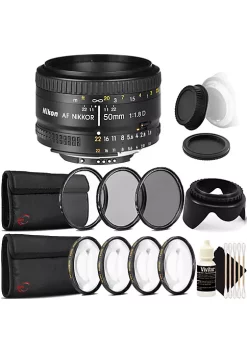 Nikon Af Nikkor 50mm F/1.8d Lens For Dslr Cameras With Accessory Bundle -Nikon store online Belk 991